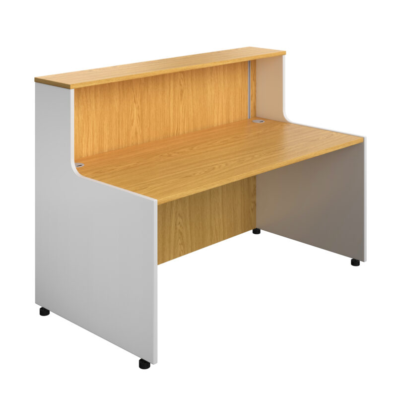 Reception Unit | 1600 | Nova Oak/White