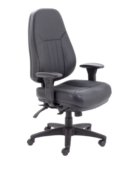 Panther Executive Leather Office Chair | Black