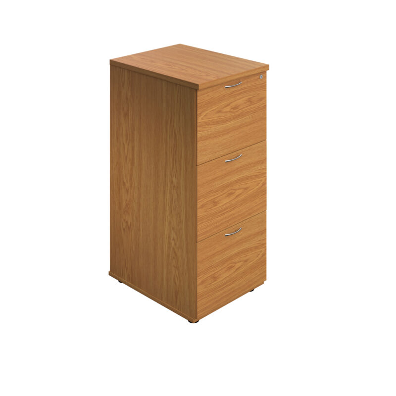 Essentials Filing Cabinet 3 Drawer | Nova Oak