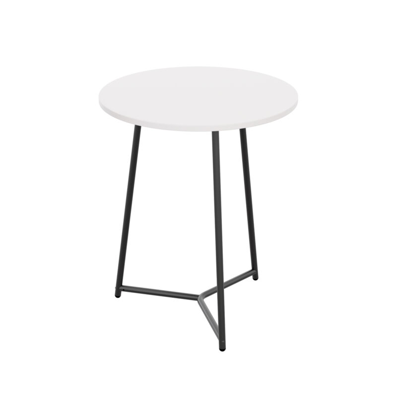 Trinity Table Mid | 600mm | White/Black