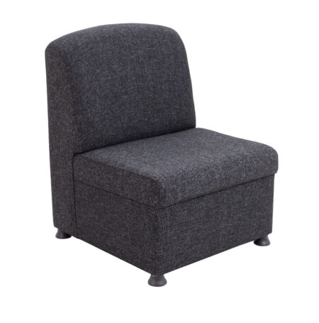 Glacier Soft Seating Module | Charcoal