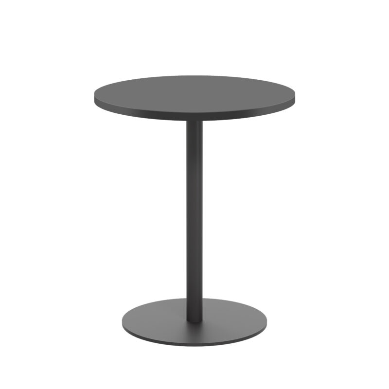 Contract Table Mid | 600mm | Black/Black