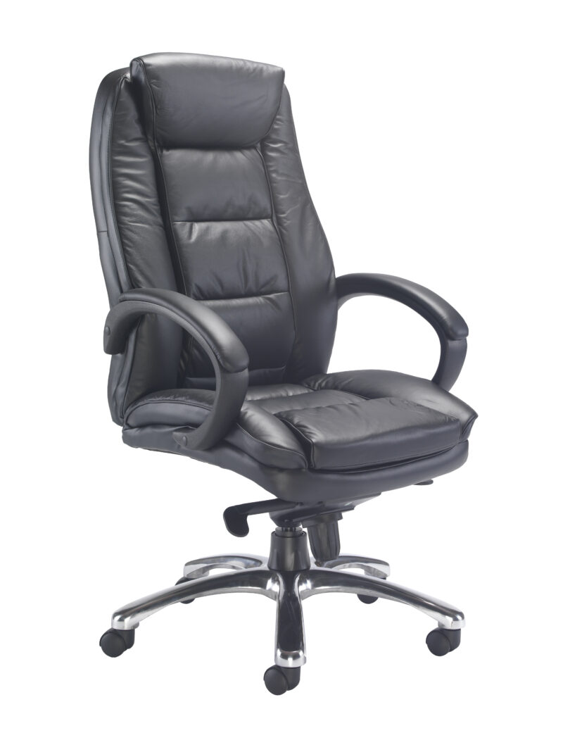 Montana Executive Leather Chair | Black