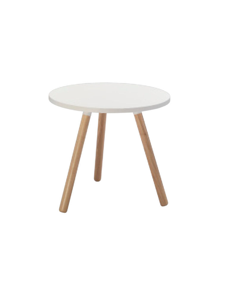 Tripod Table | Medium | White